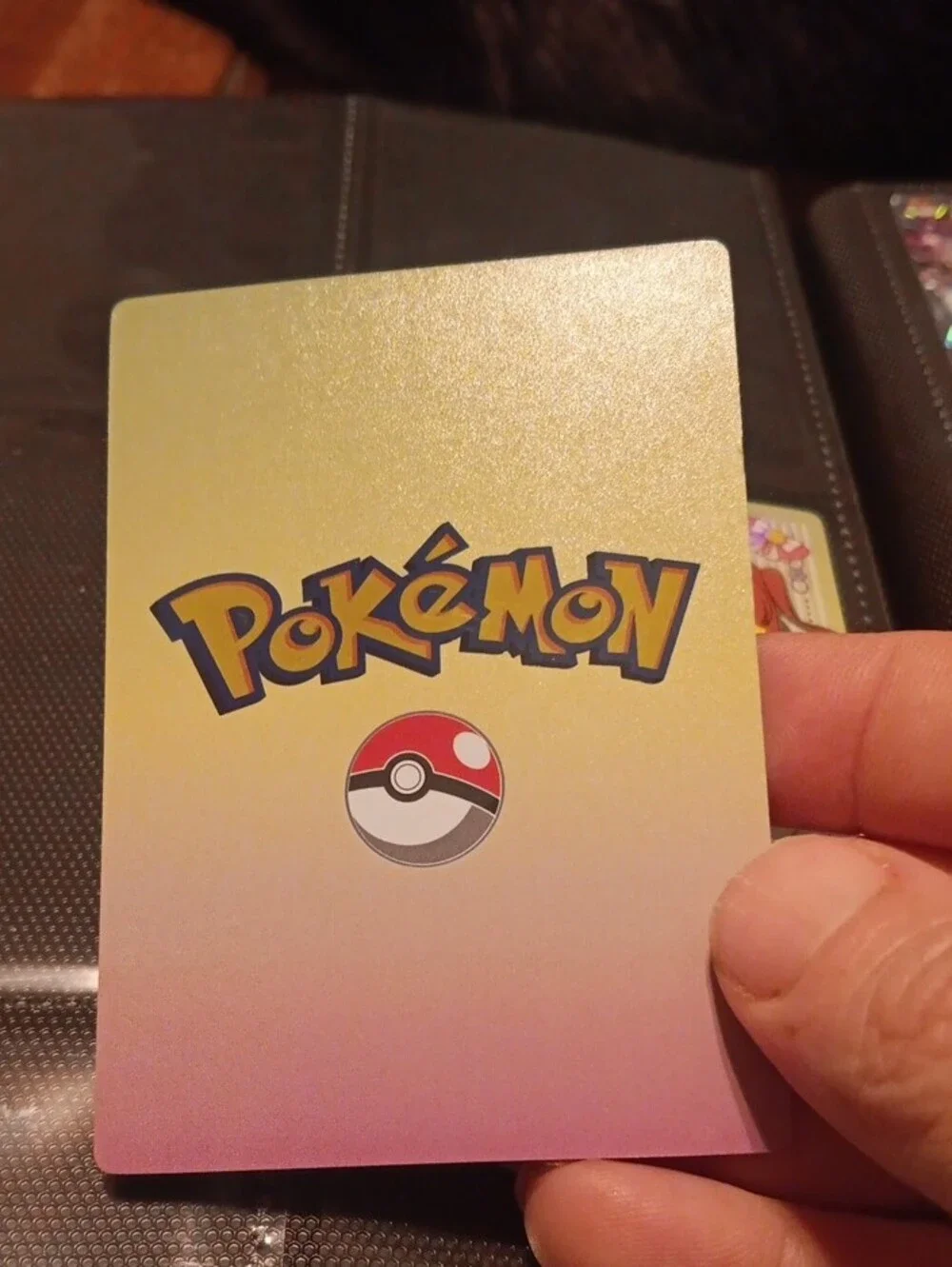 Pokemon Trading Card Pink Gold Holographic Bocchi the Rock!